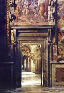 Backroom of the Sistine Chapel