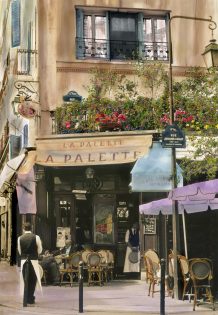 Card Players at the Cafe